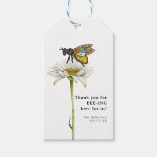 Honey Bee Elternteile zu Bee Baby Shower Geschenk Geschenkanhänger