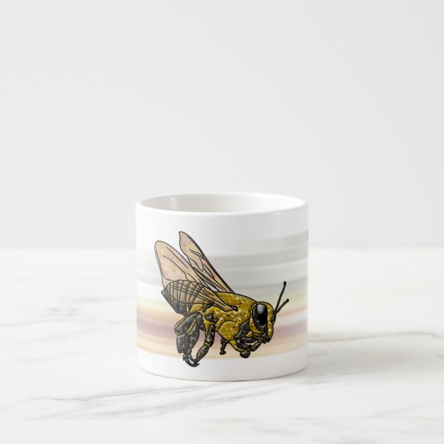 Honey Bee Espressotasse (Vorderseite)