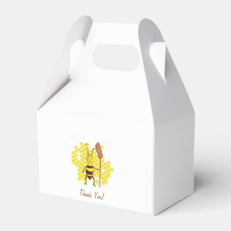 Honey Bee Favor Box Geschenkschachtel