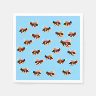 Honey Bee Flying Napkins Serviette