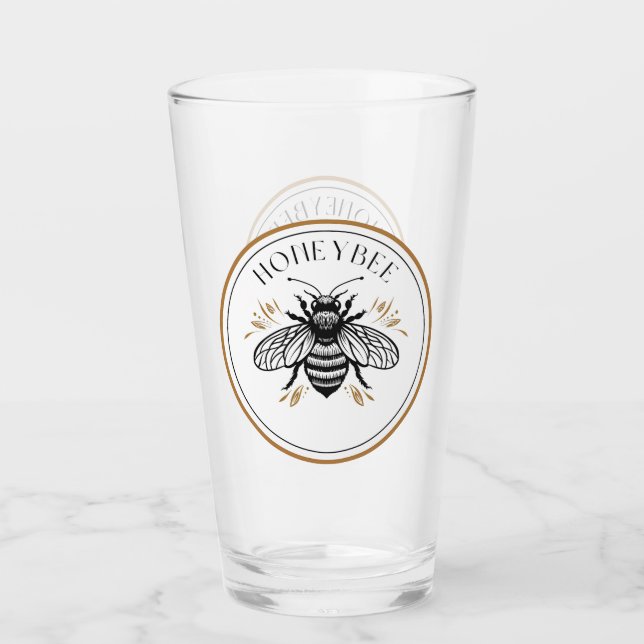 Honey Bee Glas (Vorderseite)