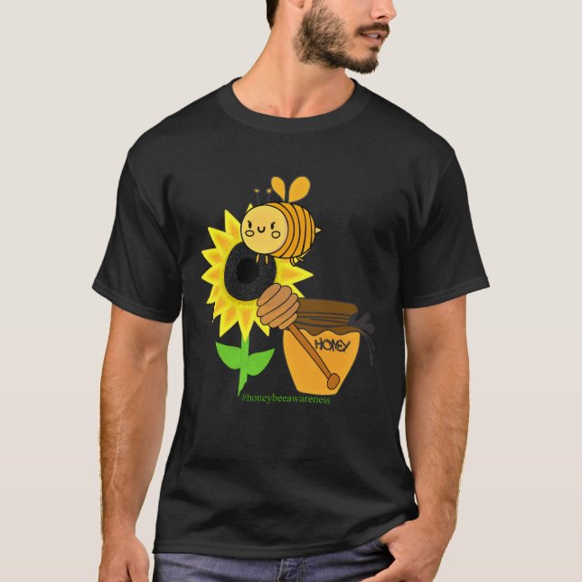 Honey Bee Healthy Life - 20. April T-Shirt (Vorderseite)