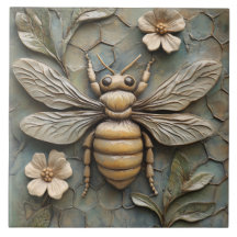 Honey Bee Imitats Relief Keramik - Nature Inspirie