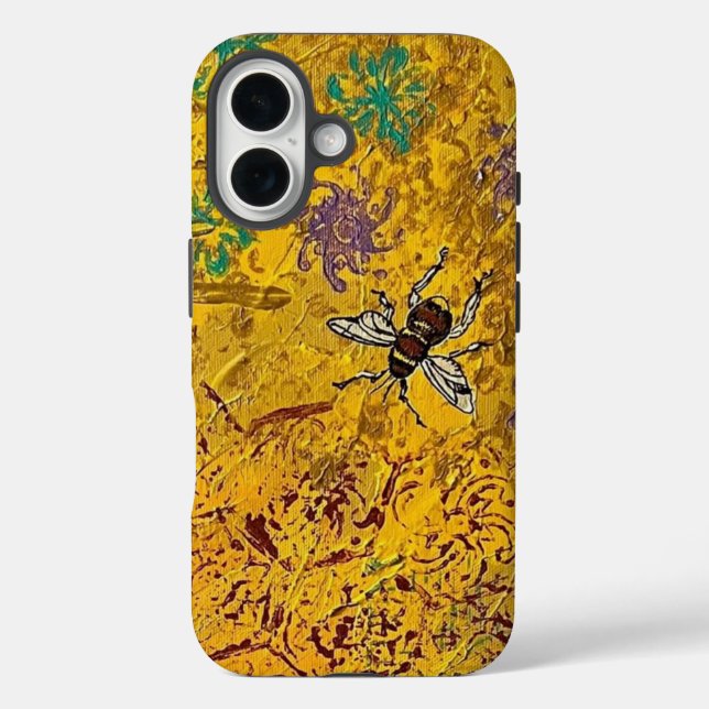 Honey Bee iPhone Case (Rückseite)