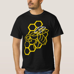 Honey Bee Lover Geschenk - Honeycomb T-Shirt