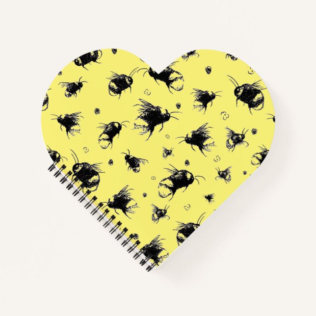 Honey Bee Lover Notebook - Geschenk für sie Notizbuch (Vorderseite)