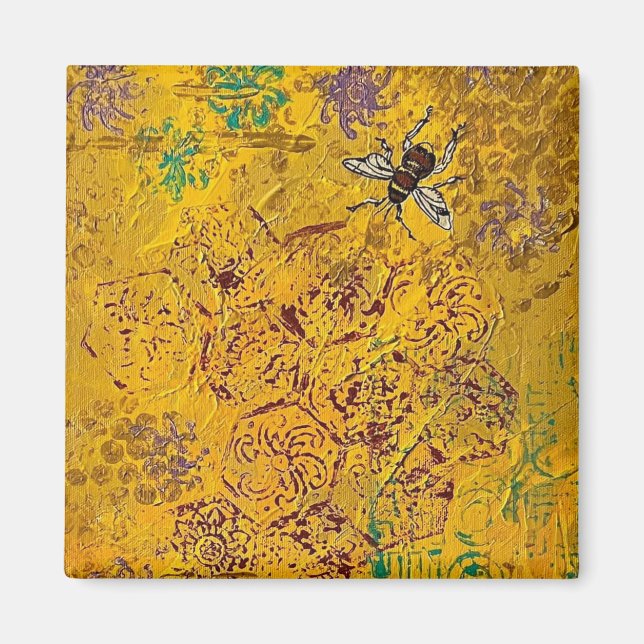 Honey Bee Magnet (Vorne)