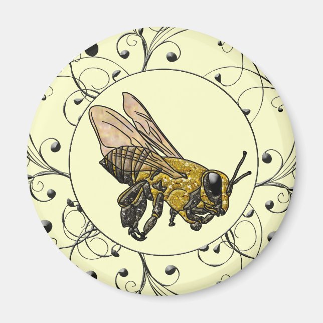 Honey Bee Magnet (Vorne)