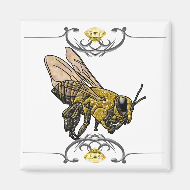 Honey Bee Magnet (Vorne)