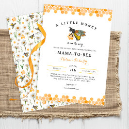 Honey Bee Mama zu Bee Baby Shower Einladung
