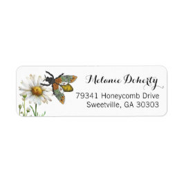 Honey Bee Mommy to Bee Address Label | Hummel B
