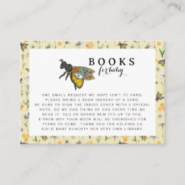 Honey Bee Mommy to Bee Books for Baby Card | Bumbl Begleitkarte