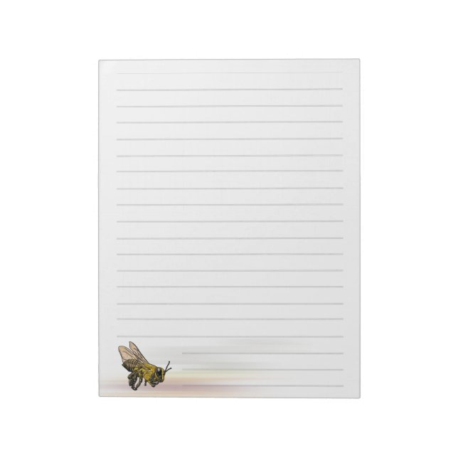 Honey Bee Notizblock (Rotiert)