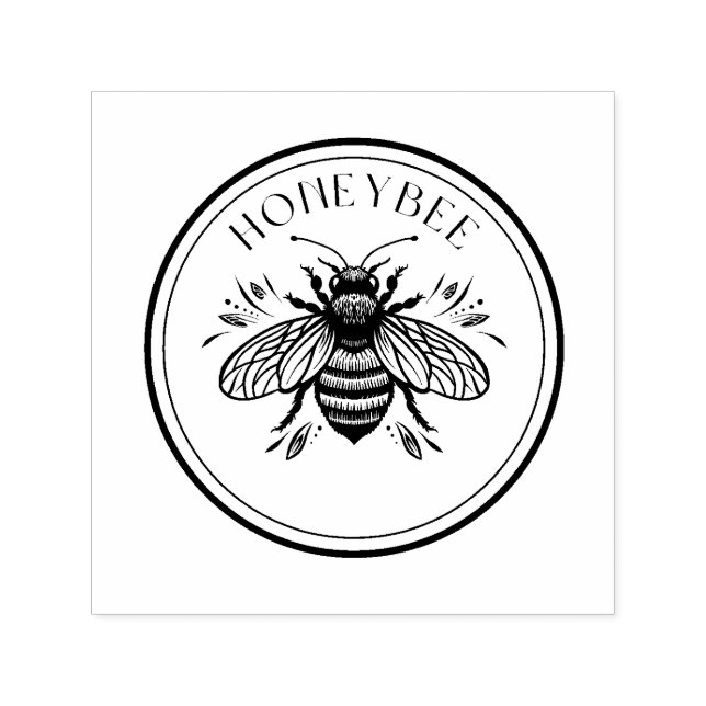 Honey Bee Permastempel (Design)
