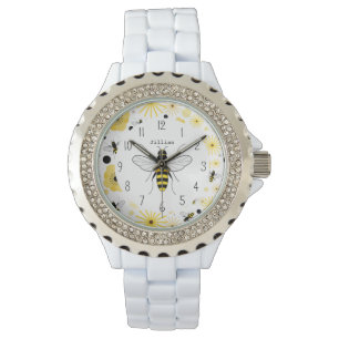 Honey Bee Personalisiert Watch Armbanduhr