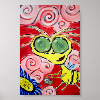 Honey Bee Poster
