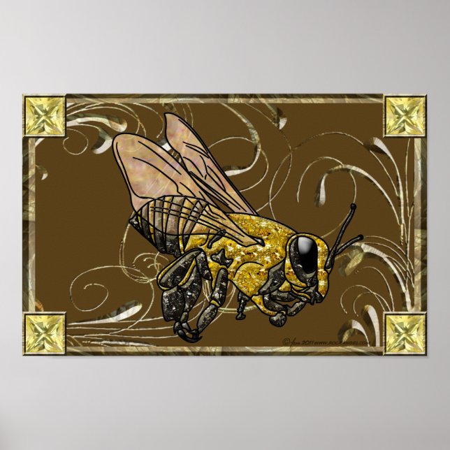 Honey Bee Poster (Vorne)