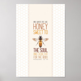 Honey Bee Poster