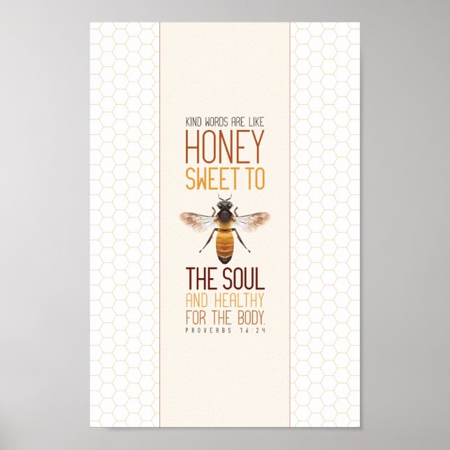 Honey Bee Poster (Vorne)