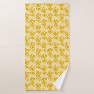 Honey Bee Printable Badehandtuch