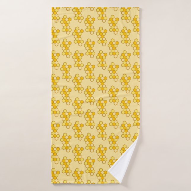Honey Bee Printable Badehandtuch (Badehandtuch)
