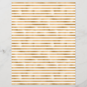 Honey Bee Scrapbook Paper Sheet