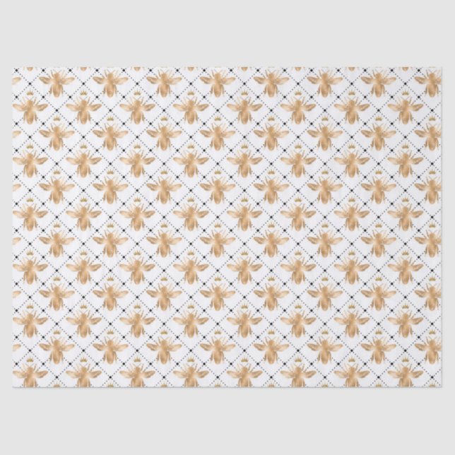 Honey Bee Series Design 12 Tissue Paper Seidenpapier (Vorderseite)