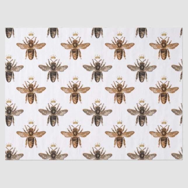 Honey Bee Series Design 15 Tissue Paper Seidenpapier (Vorderseite)