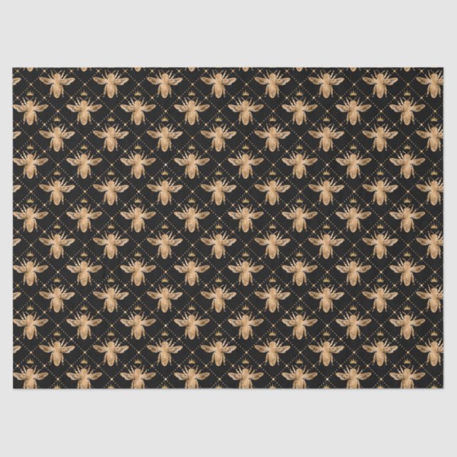 Honey Bee Series Design 17 Tissue Paper Seidenpapier (Vorderseite)