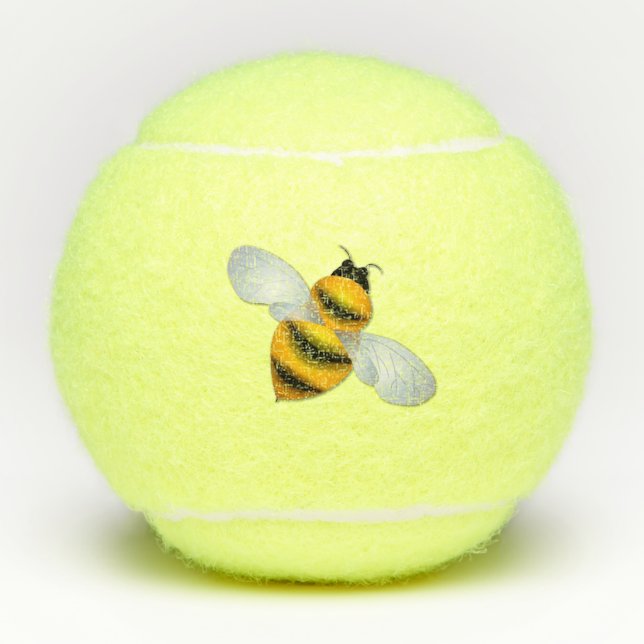 Honey Bee Tennisbälle (Vorderseite)