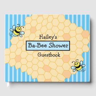 Honey Bee Themed Baby Dusche Gästebuch