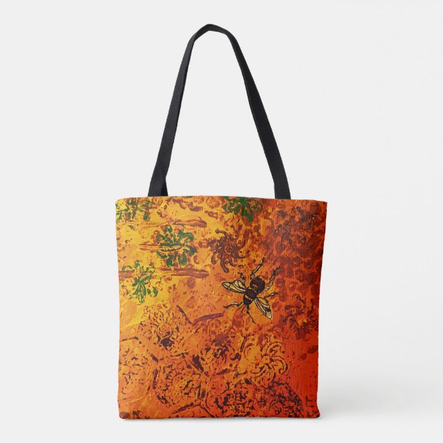 Honey Bee Tote Bag (Rückseite)