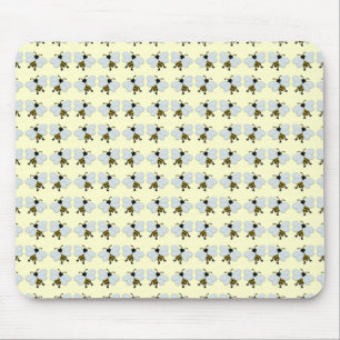 Honey Bee Watercolor Mousepad