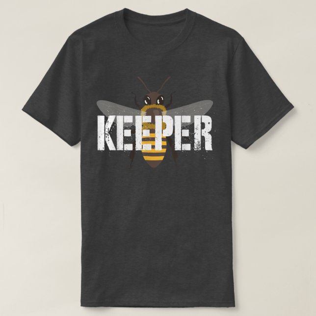 Honey Beekeeper Design T-Shirt (Design vorne)