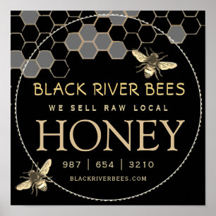 Honey Beekeeper's Promotional Poster 