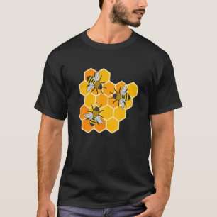 Honey Beekeeping Natural Candy Wilderness Bienen T-Shirt