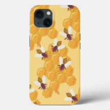 Honey Bees and Honeycomb Design Case-Mate iPhone C