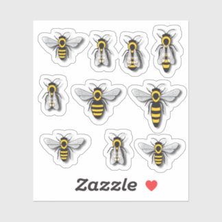 Honey Bees Aufkleber