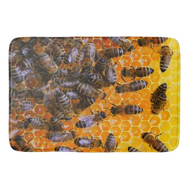 HONEY BEES BADEMATTE (Vorderseite)