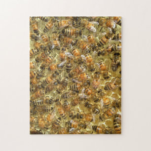 Honey Bees Challenging Jigsaw Puzzle