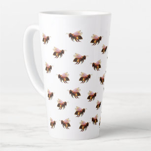 Honey Bees Flying Milchtasse
