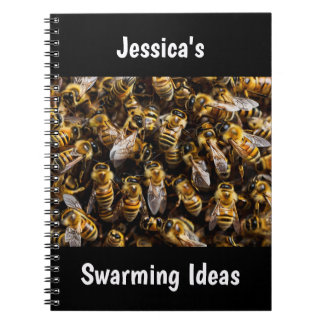 Honey Bees Personalisiert Notizblock