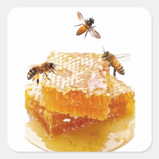Honey Bees Sticker (Vorderseite)