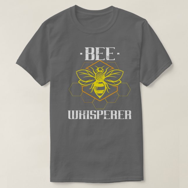 Honey Beve Hive Hobby Gift Beekeeper T-Shirt (Design vorne)