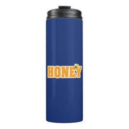 HONEY BEY ALUMINIUM WASSERFLASCHE THERMOSBECHER