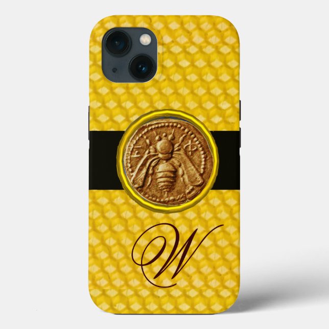 HONEY BEY, BEEKEPER MONOGRAM Case-Mate iPhone HÜLLE (Rückseite)