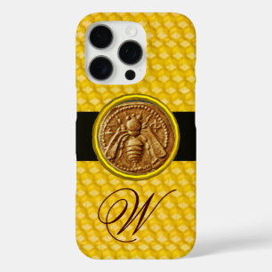 HONEY BEY, BEEKEPER MONOGRAM iPhone 16 PRO HÜLLE