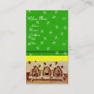 HONEY BIE, BLENENDE, grün Visitenkarte