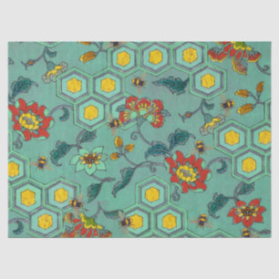 HONEY BIES, BEENEN, FRÜHSTÜCKSBLUMEN, GESCHWINDIGK SEIDENPAPIER