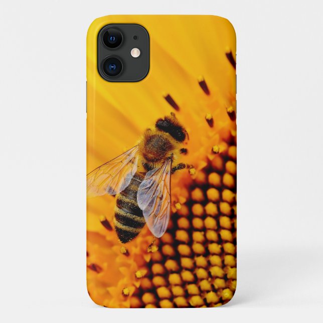 HONEY BIES (SONNENBLUME) Case-Mate iPhone HÜLLE (Rückseite)